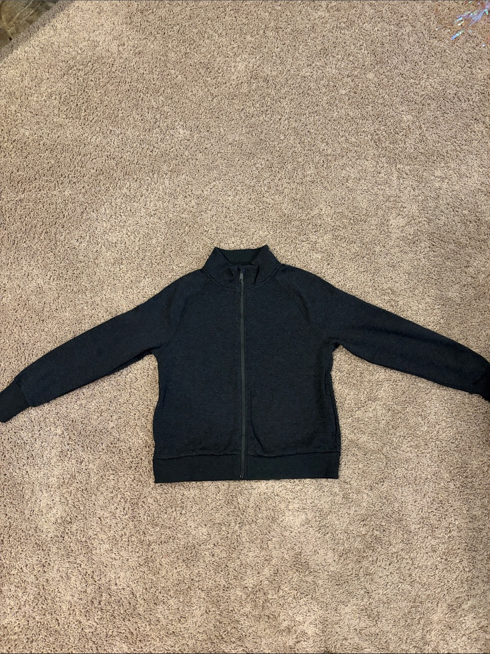 Mondetta Dark Gray Full-Zip Women's Jacket